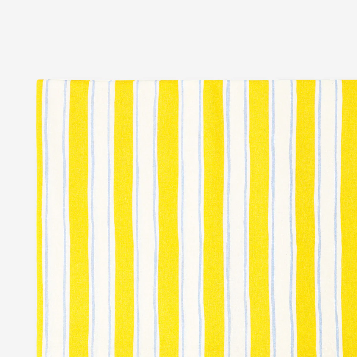 Yellow striped tablecloth - 140x220 cm - Image 4